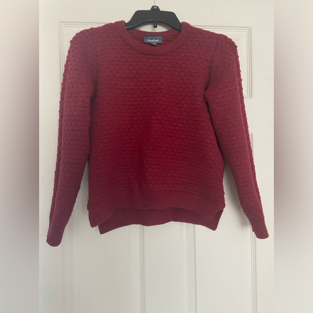 ModCloth Burgundy sweater size S